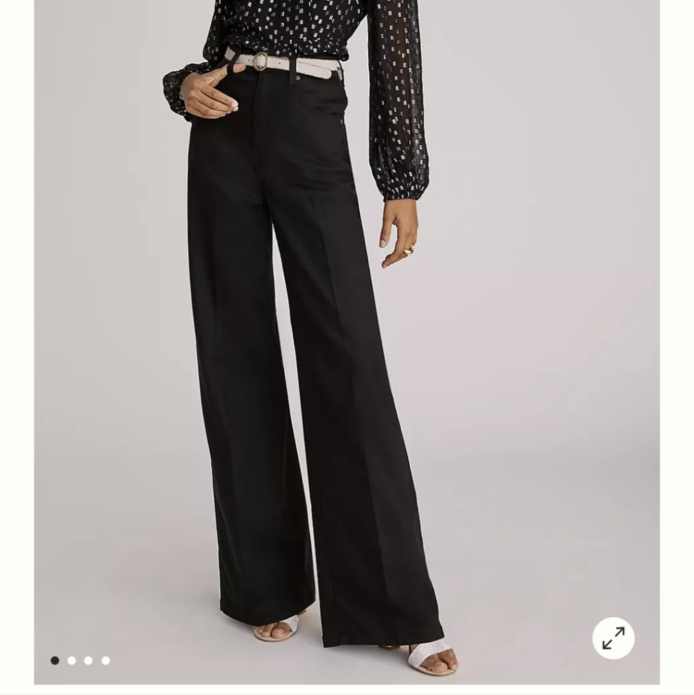 AG The Deven Wide-Leg Jeans